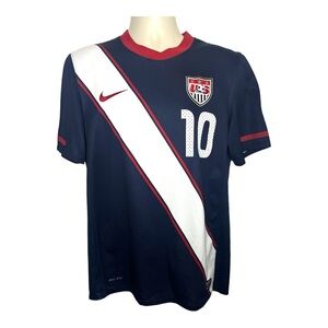 Sz Medium Vintage Nike 2010 Landon Donovan Away World Cup Soccer Jersey